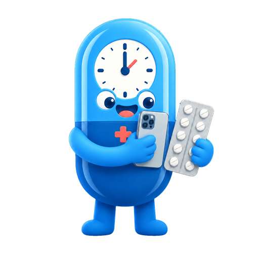 TickTockPill mascot